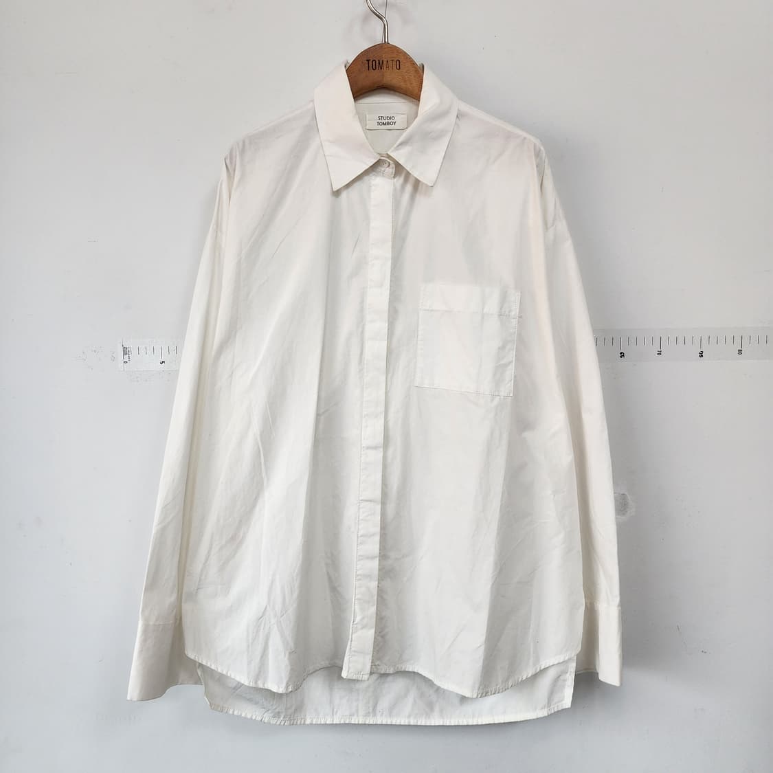 스튜디오 톰보이 화이트 셔츠 상품이미지1