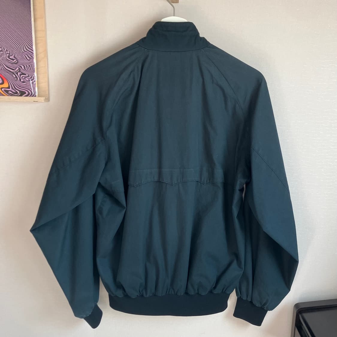 (Rare) 70~80s Baracuta G9 해링턴 자켓 네이비 상품이미지5