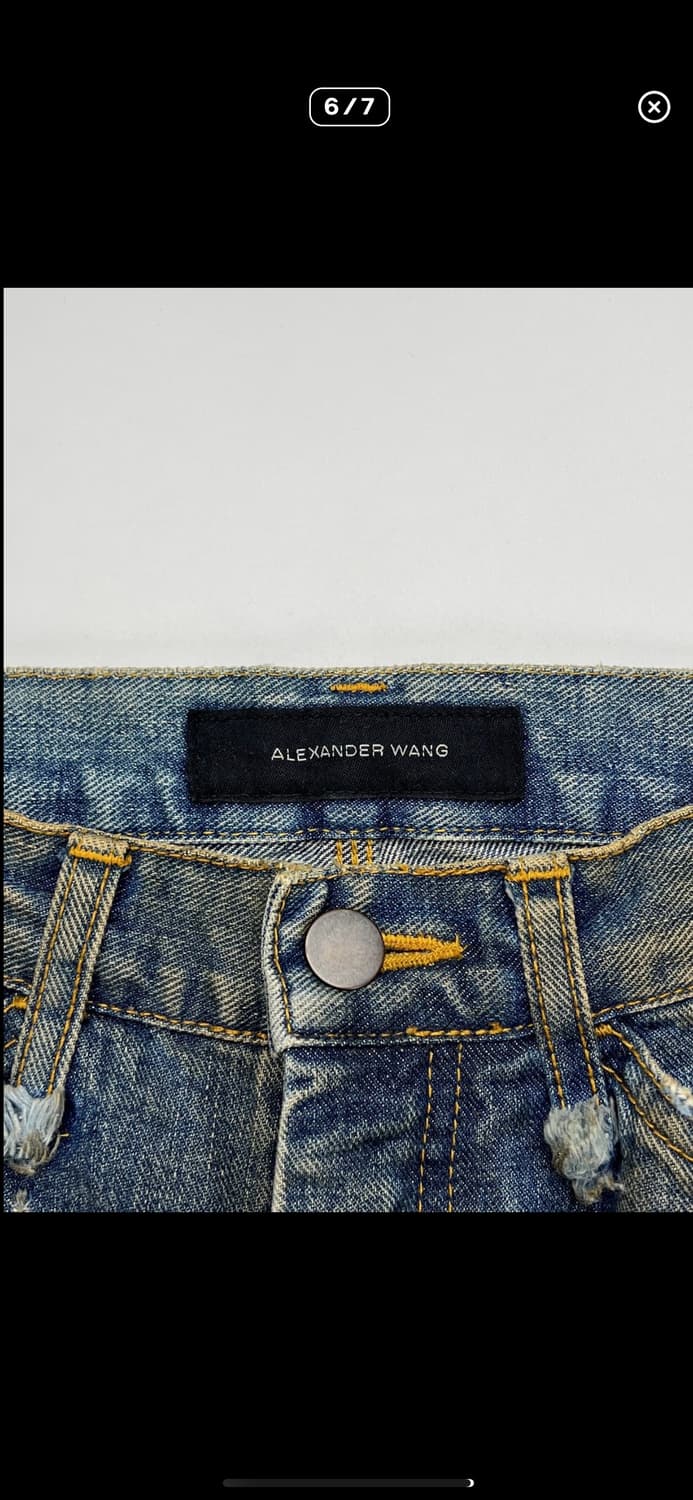 알렉산더왕 워싱 데미지 데님팬츠 상품이미지6
