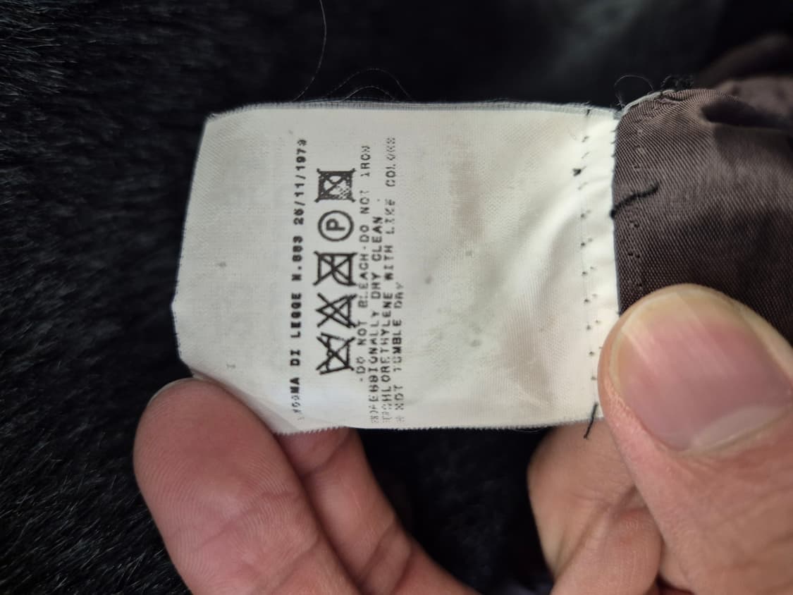 Versace 00s 털자켓 XS 상품이미지6