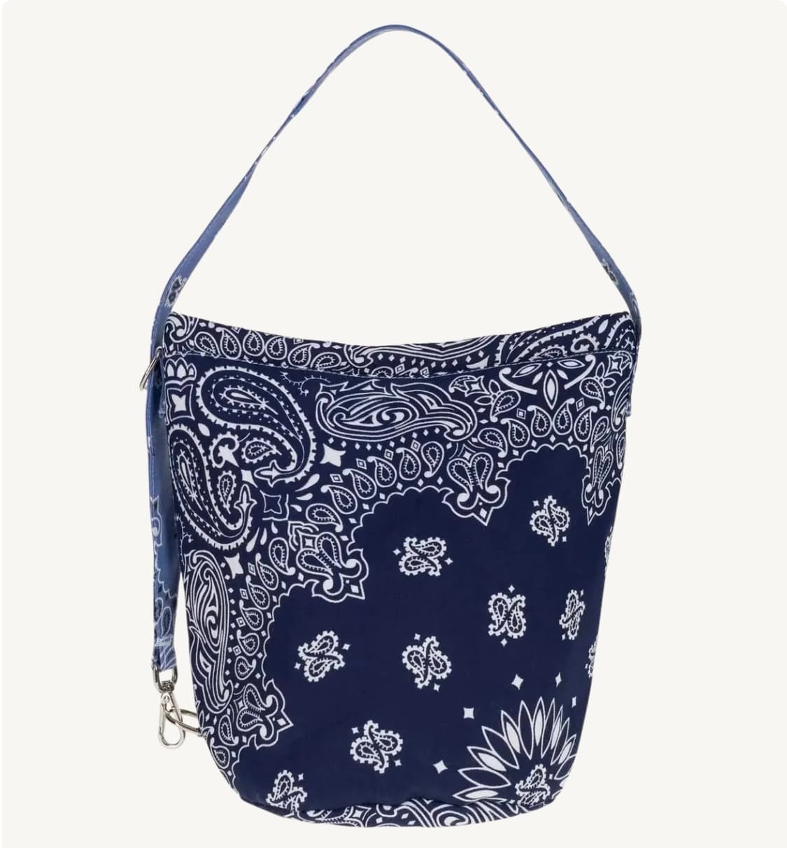 콜잇바이유어네임 반다나 버킷백 네이비 프랑스 파리 백화점 품절 색상 상품이미지1