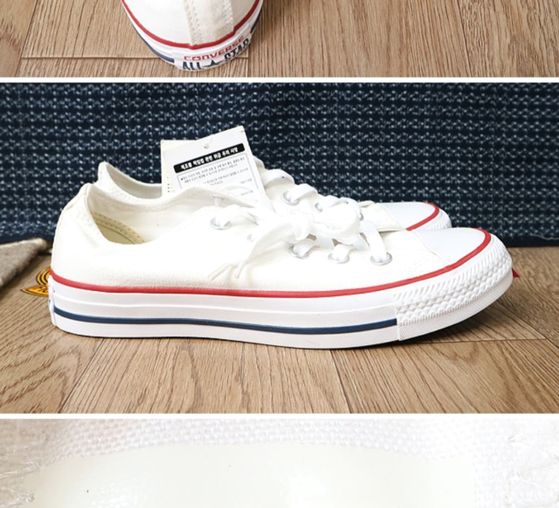 

converse 컨버스 올 스타  화이트 로우 230 새재푿 상품이미지6
