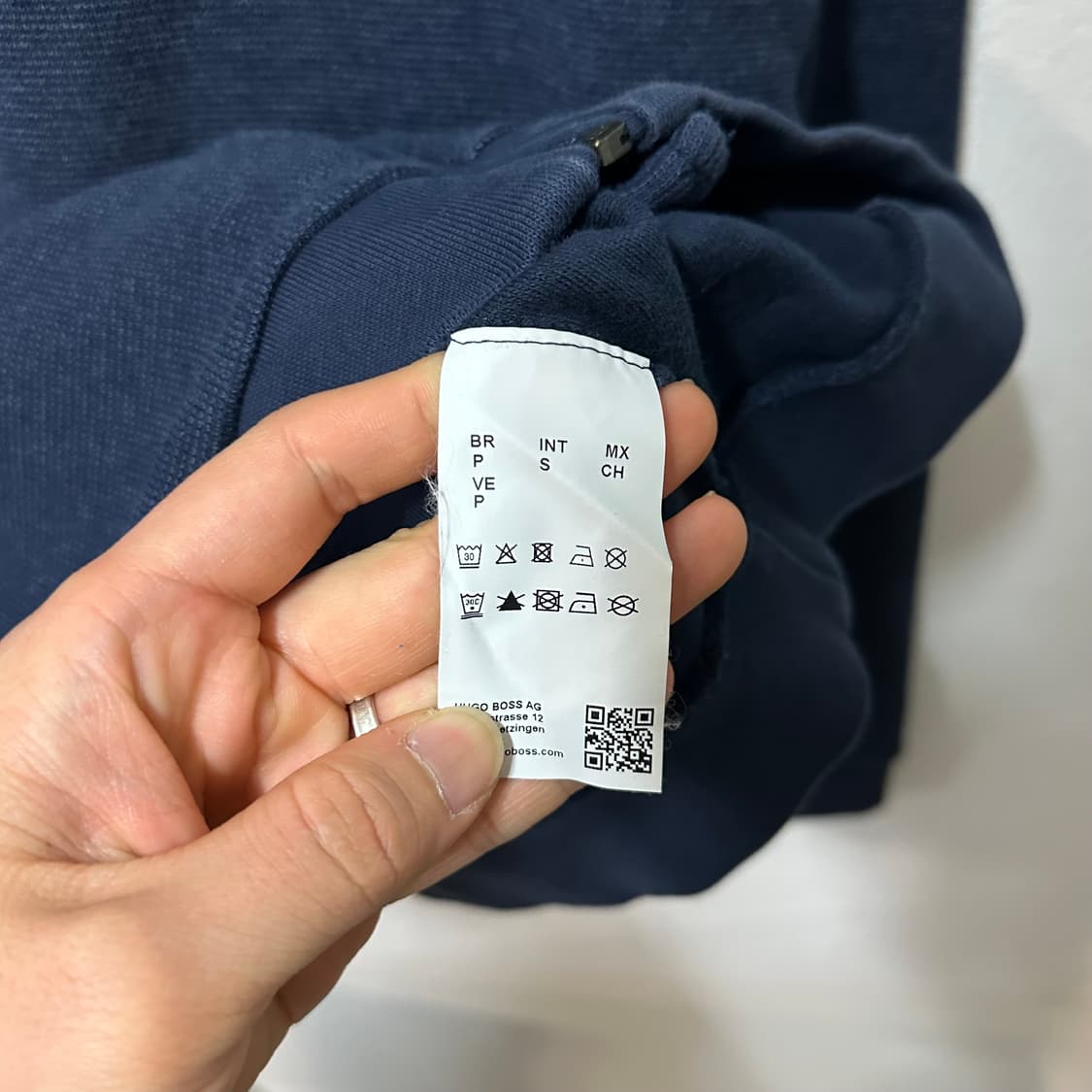 휴고보스 코튼 집업 상품이미지6