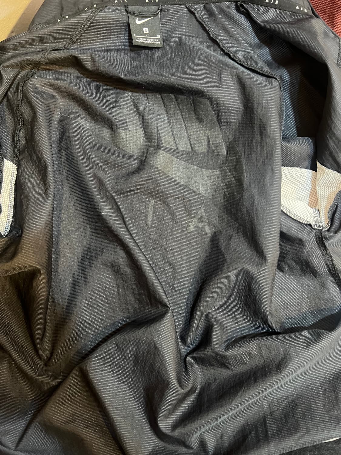 나이키 여성 블랙 바람막이집업점퍼 매쉬집업자켓 상품이미지6