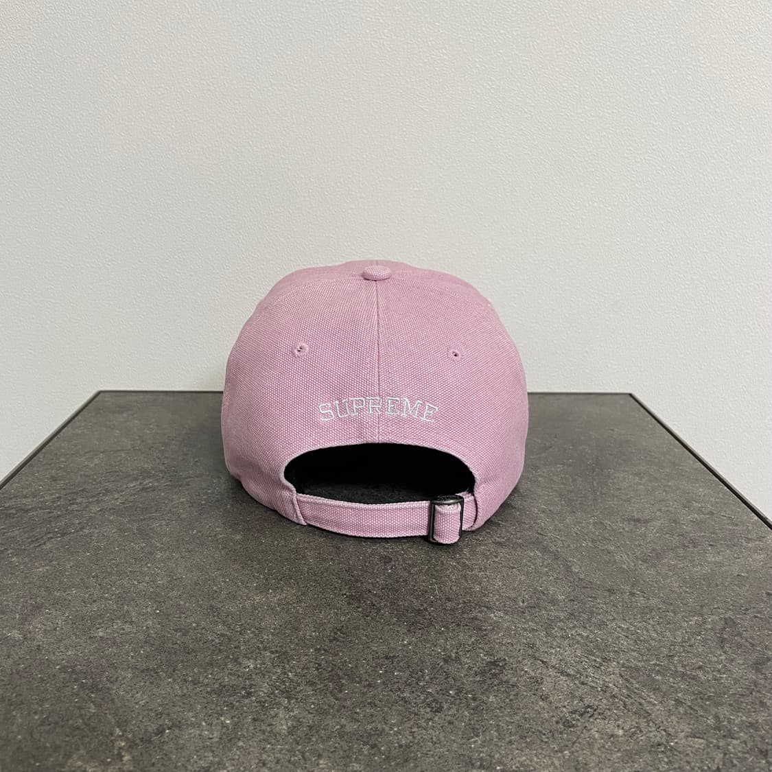 (OS) 슈프림 S로고 볼캡 모자 워시드 핑크 상품이미지4