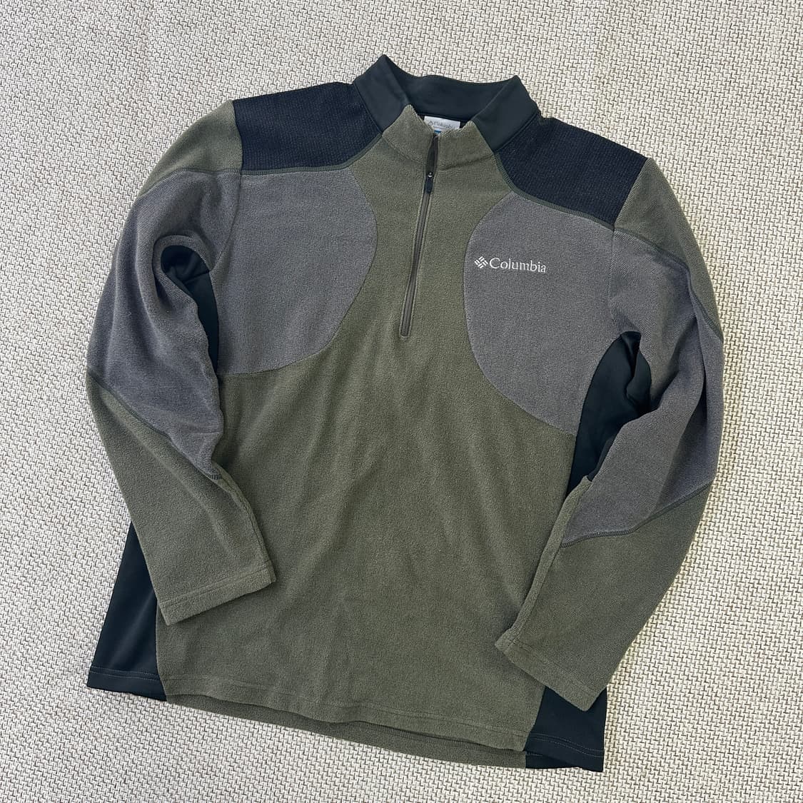 L 컬럼비아 플리스 반집업 자켓 0403D 상품이미지1