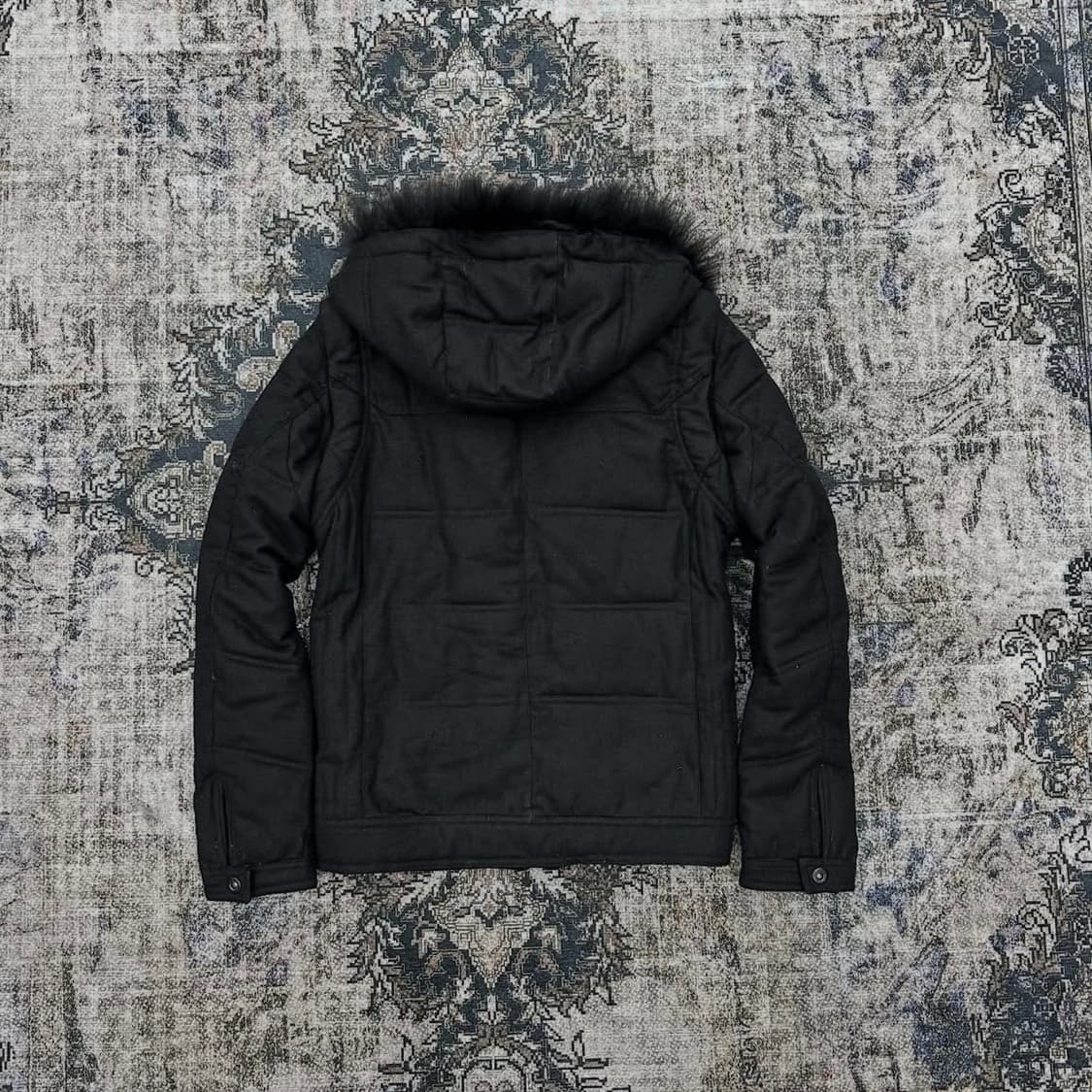 Semantic design double zip down jacket 상품이미지9