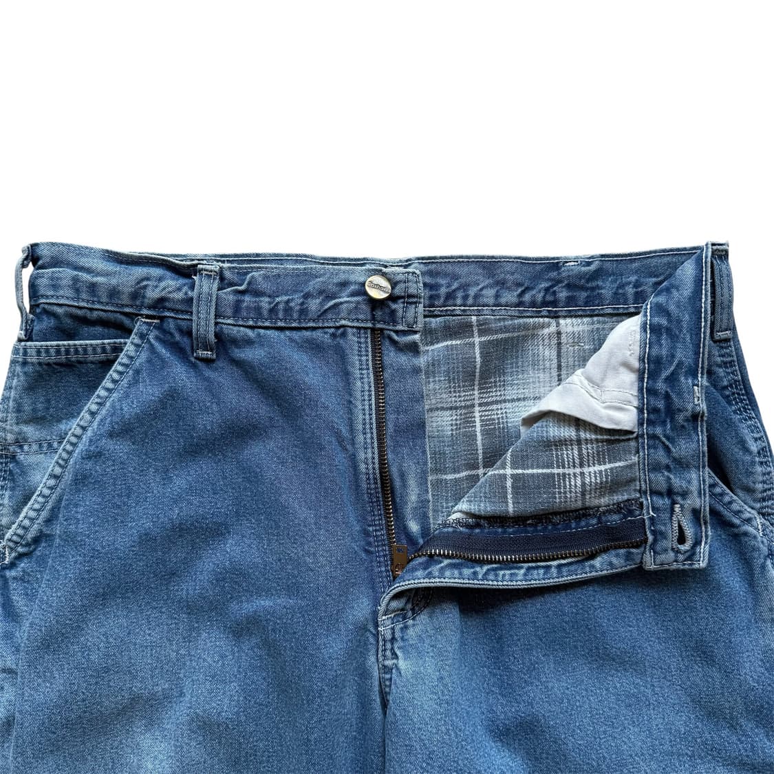 칼하트 플란넬 데님 카펜터 팬츠 상품이미지6