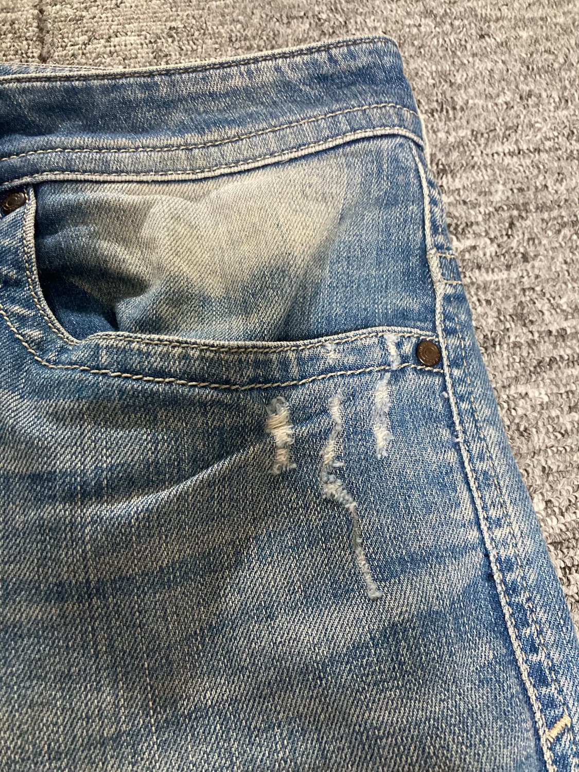 디젤 THAVAR water 008w7 슬림핏 데님 청바지 29/32 상품이미지2