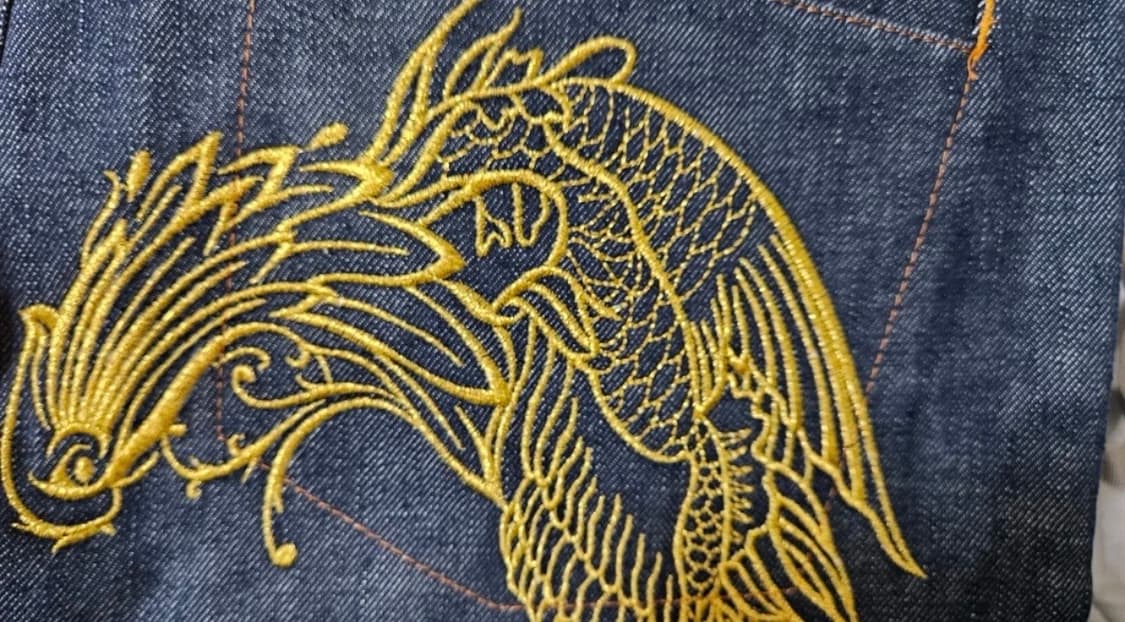 에비수 셀비지 청바지 상품이미지2