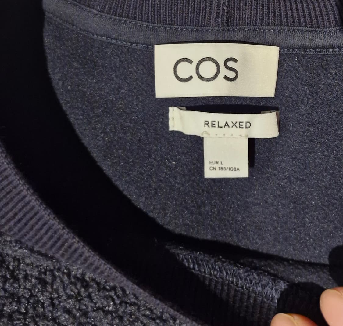 COS 코스 테디 스웻셔츠 L 상품이미지5