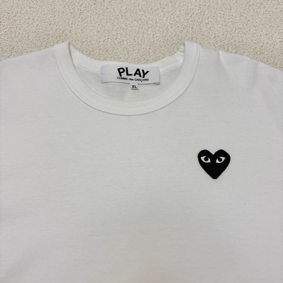 백화점 구입 꼼데가르송 블랙와펜 긴팔 티셔츠 상품이미지4