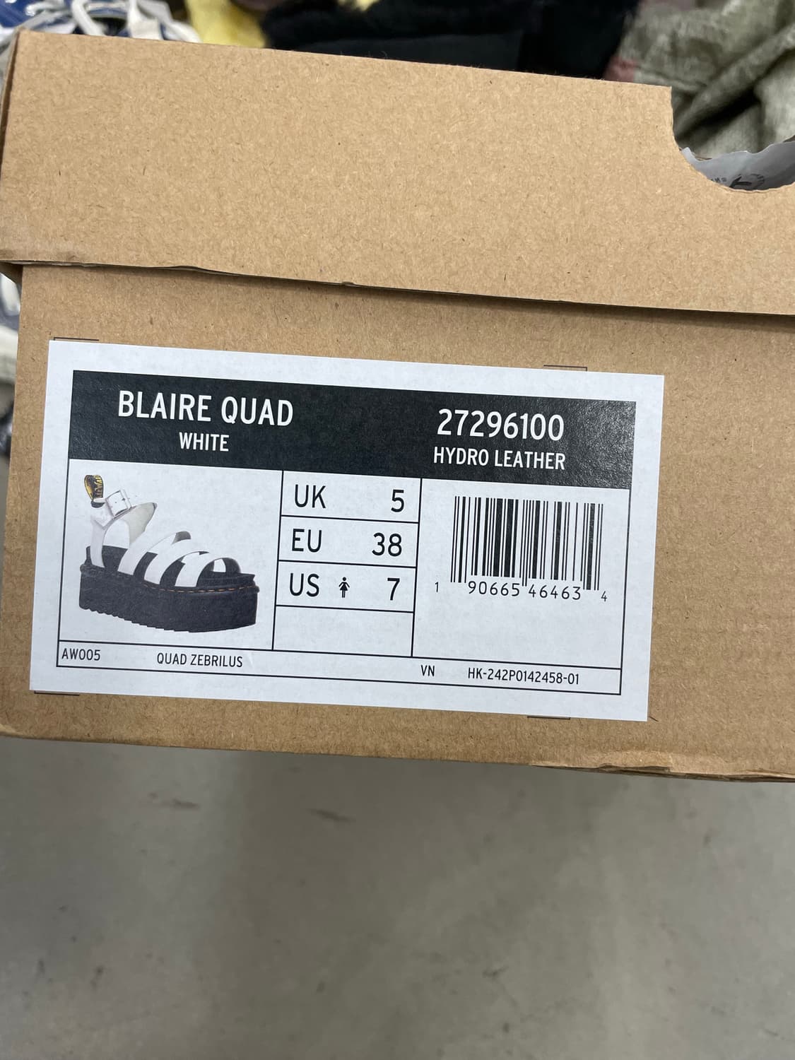 닥터마틴 블레어 쿼드 샌들 uk5 (박스o) (gr-4631) 상품이미지7