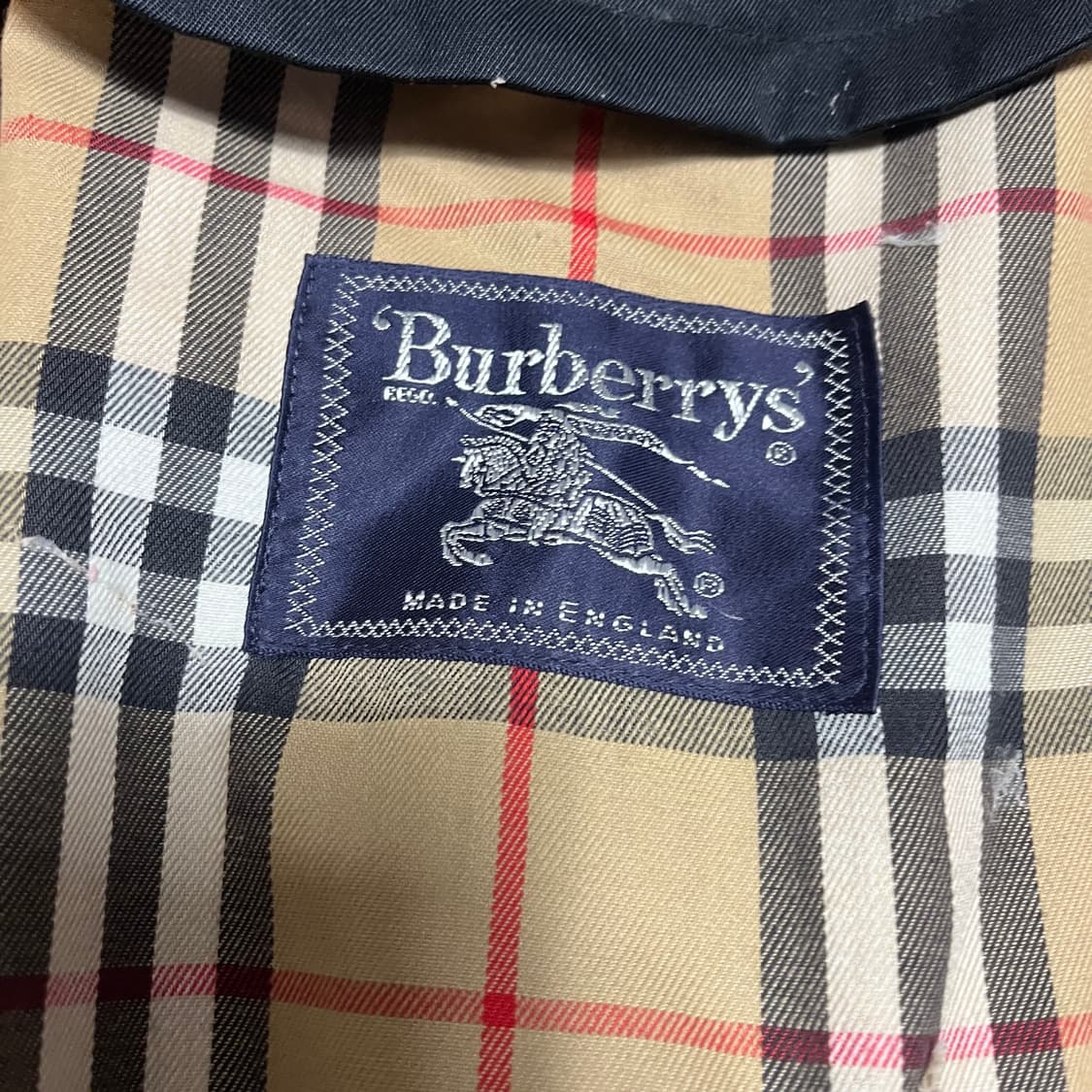 XL버버리 블랙 트렌치코트 상품이미지3