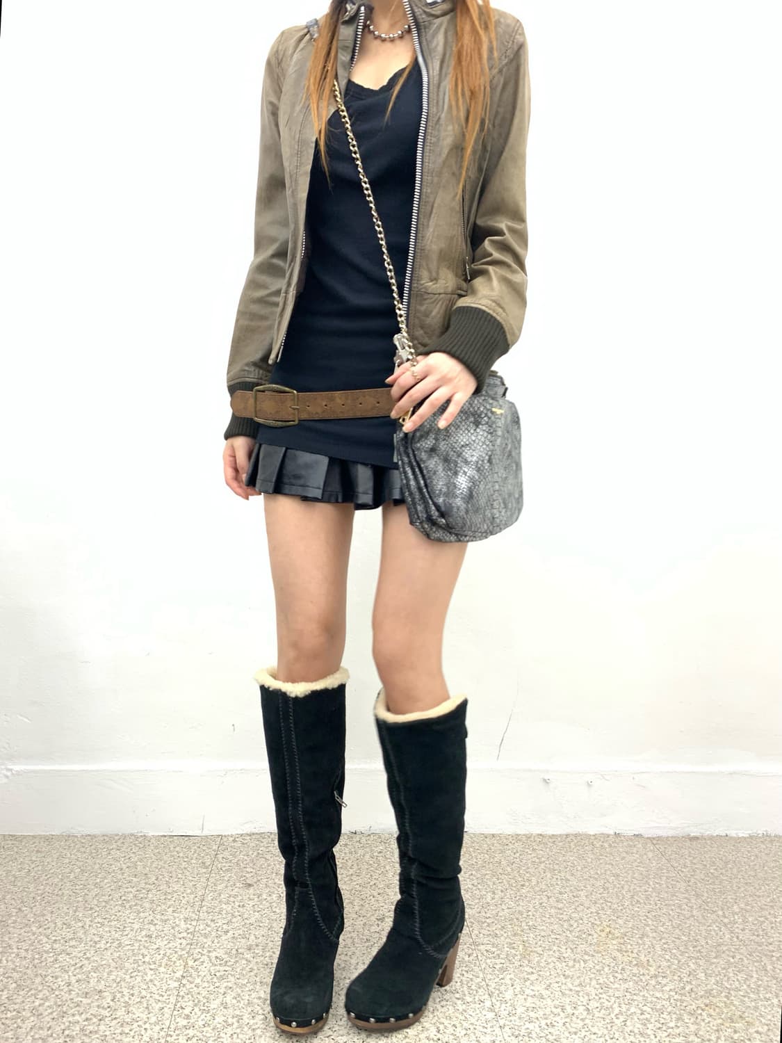 Python chain shoulder bag  상품이미지6