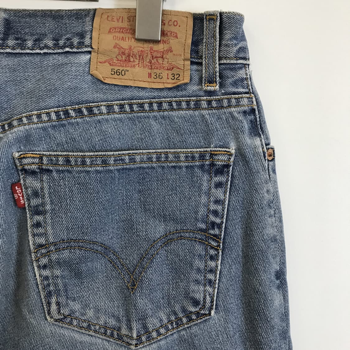 리바이스 00s 560 컴포트핏 청바지 [36인치] 상품이미지5