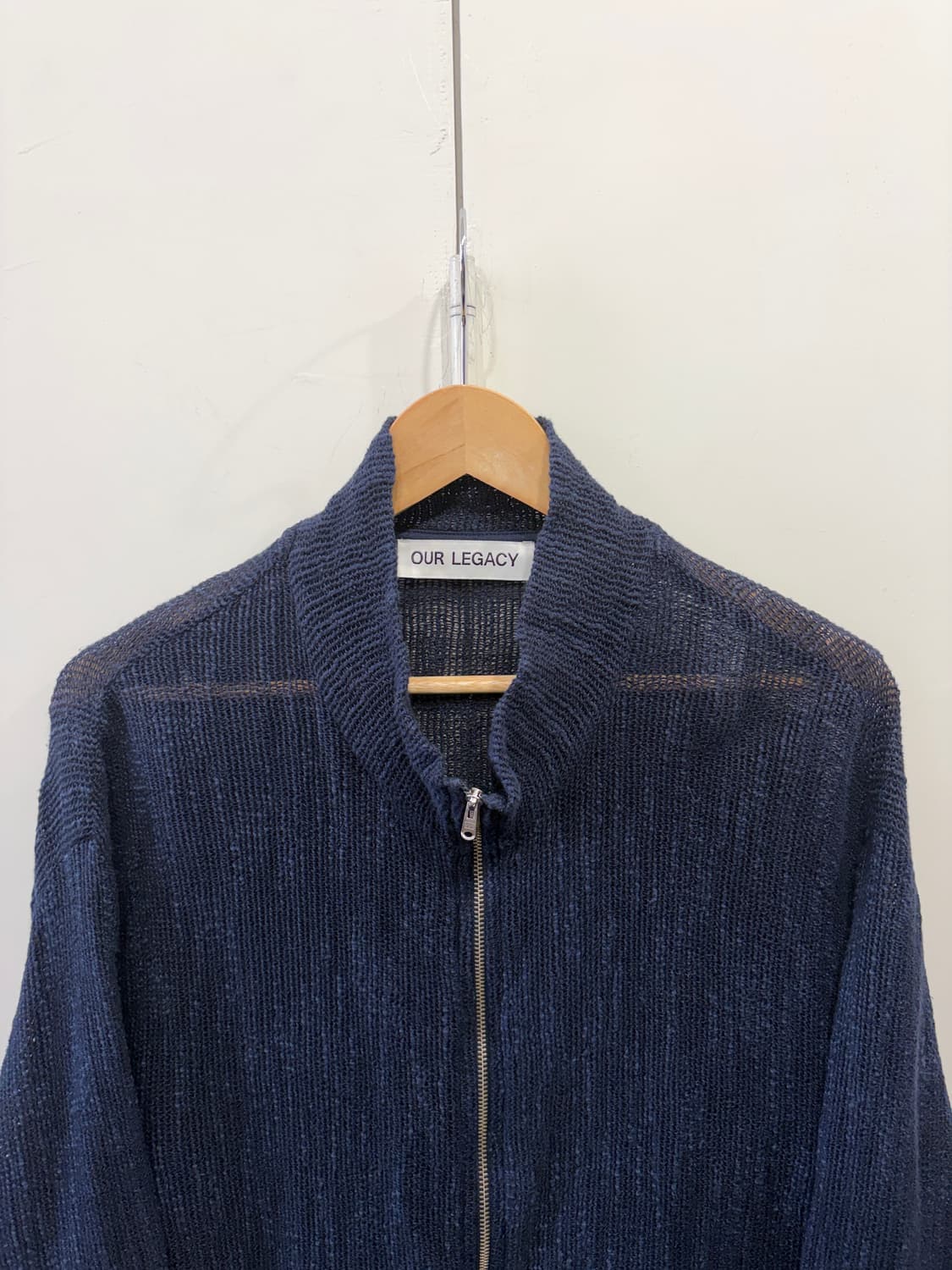 아워레가시 슈렁큰 풀집 폴로 집업 자켓 상품이미지3