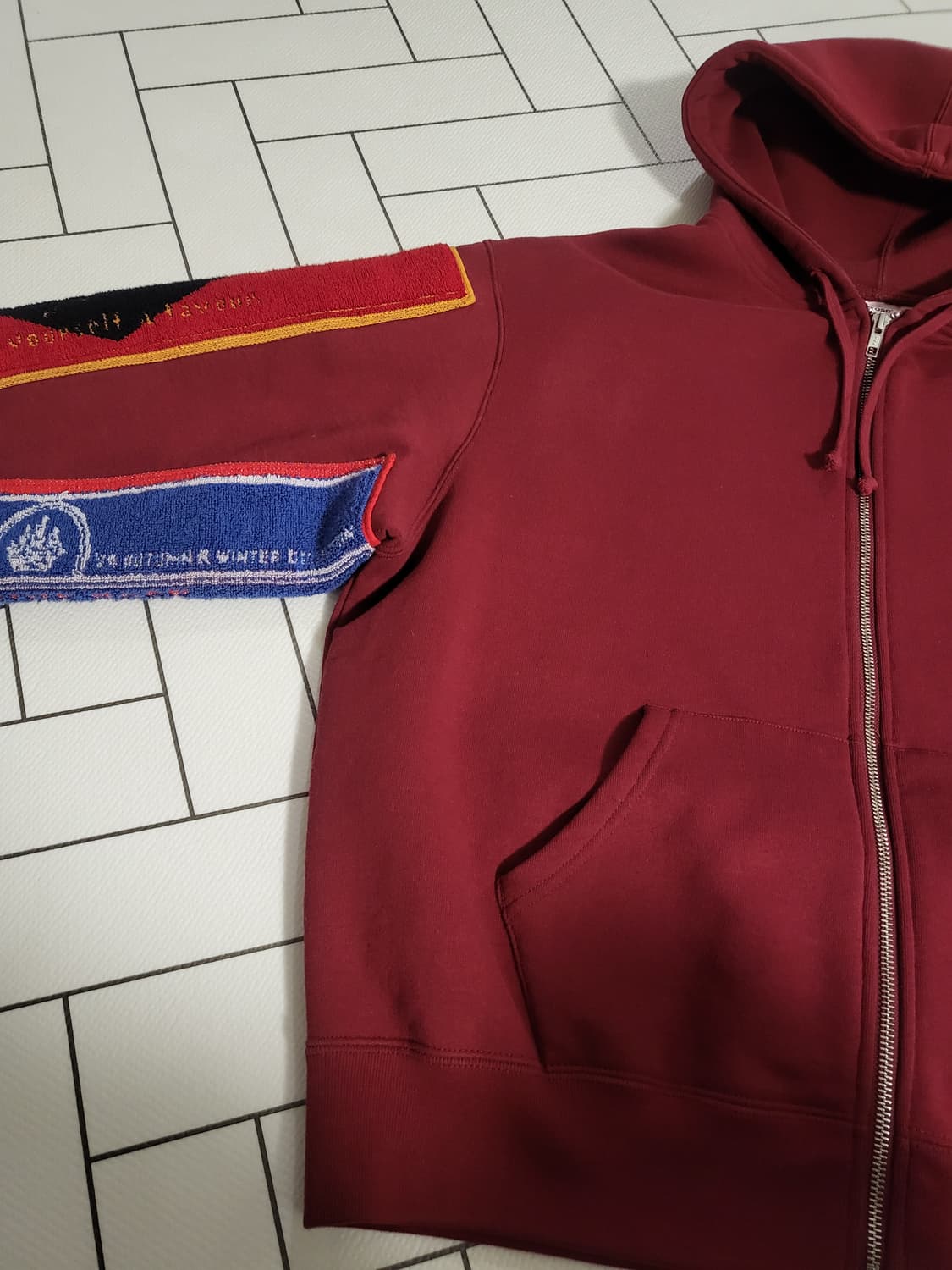 슈프림 x 마틴로즈 후드 집업 아카이브 상품이미지5