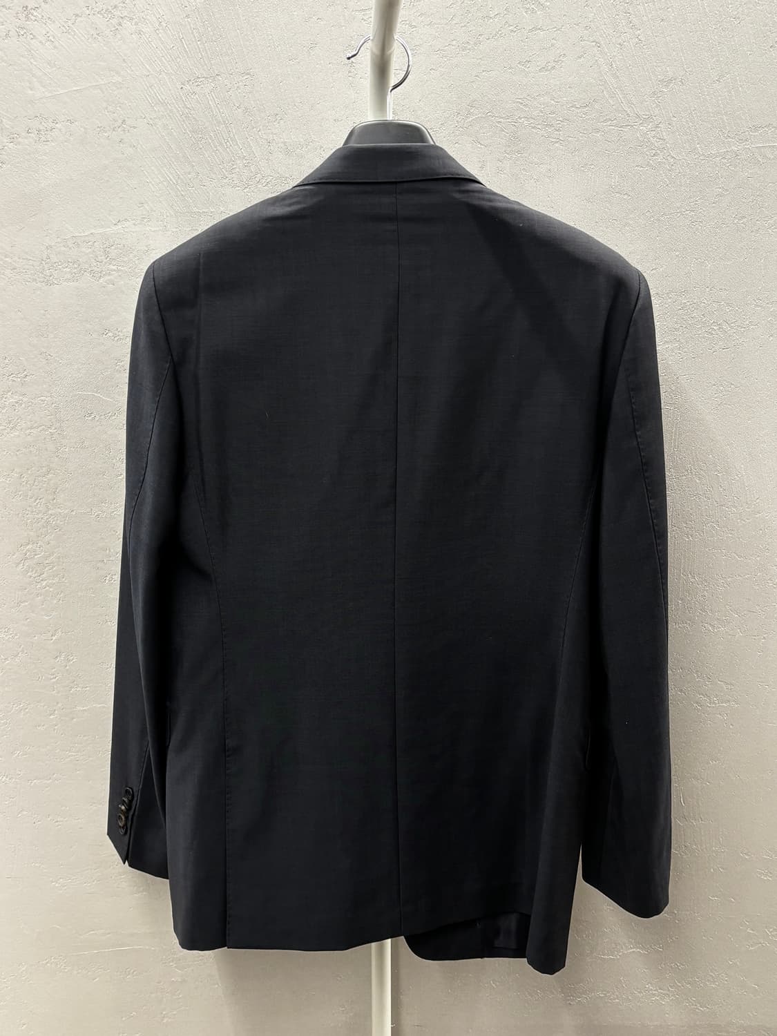 솔리드 남성용 네이비 정장 자켓 105 상품이미지7