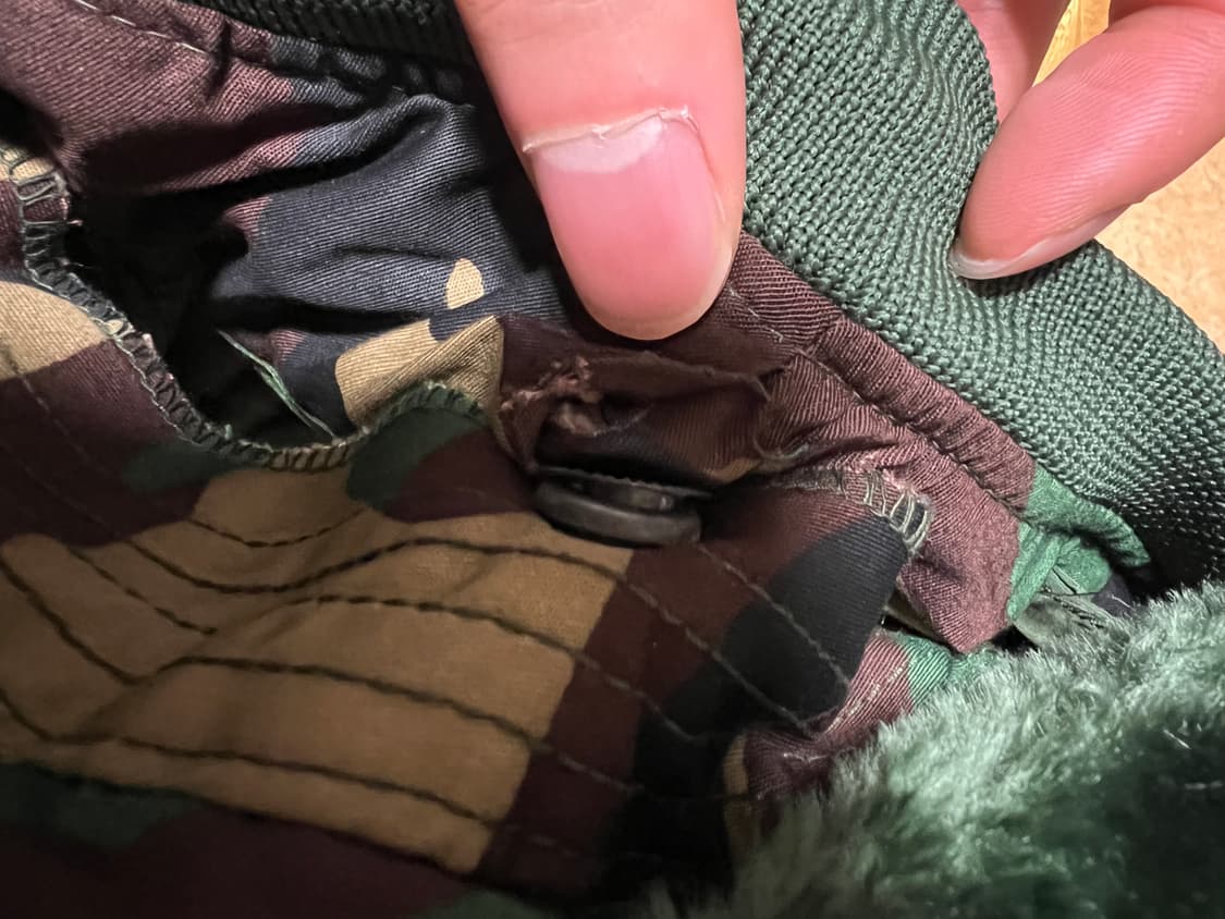 (신품급)개구리 항공점퍼 100사이즈 택배비무료 5만원팝니다. 상품이미지4