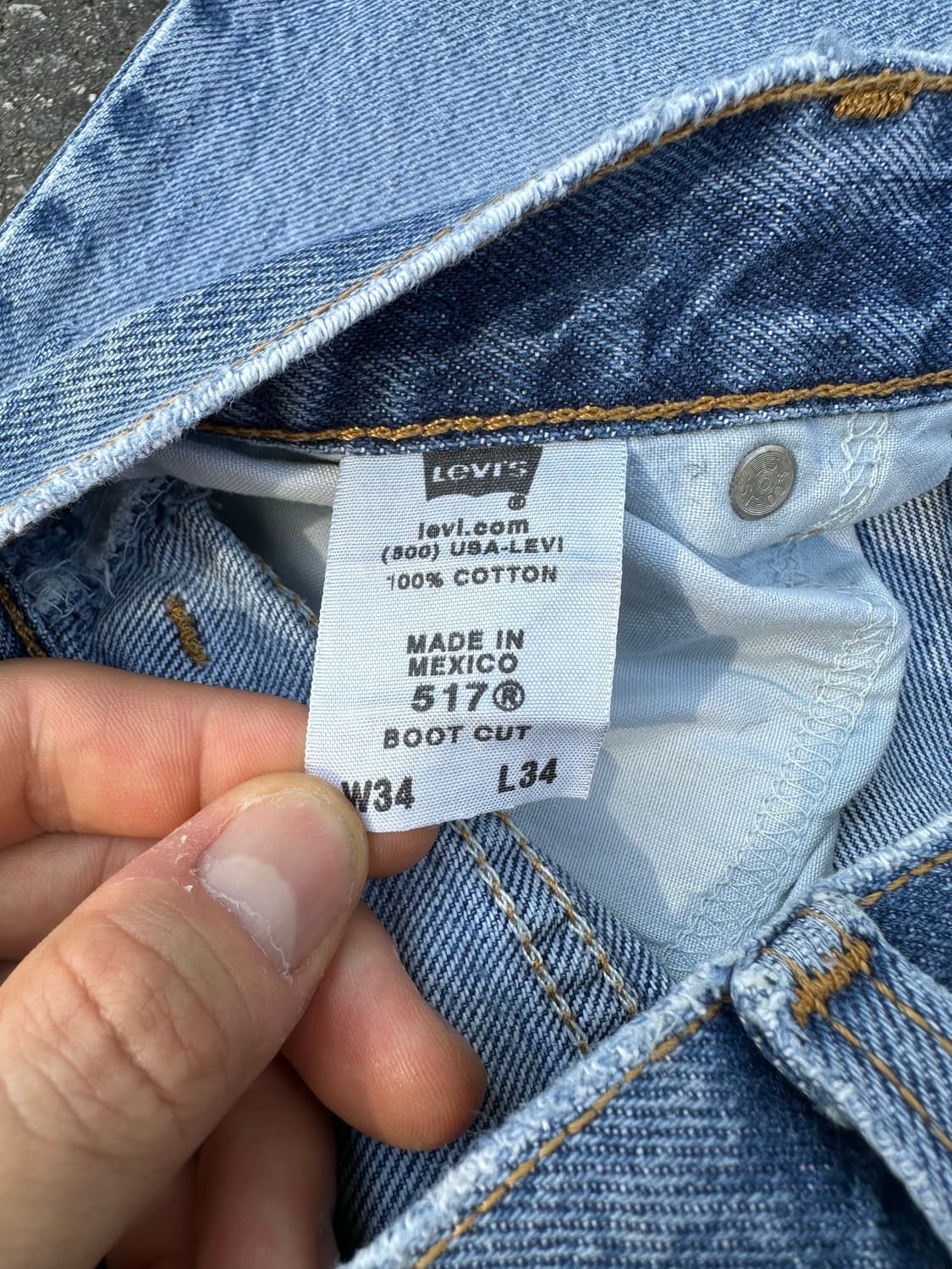 [리바이스] •Levi's 517 Denim 상품이미지3