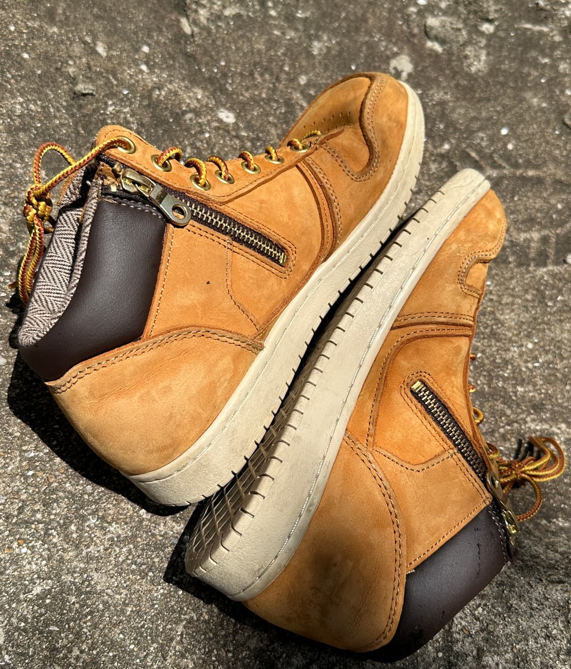 Vans 트레킹화 레더 브라운 부츠 상품이미지7