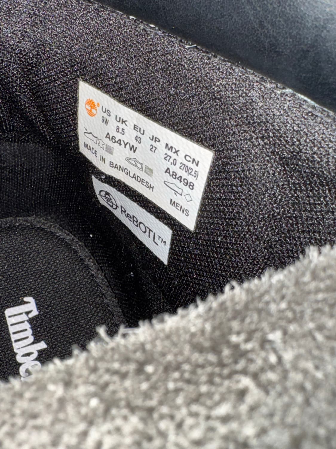 팀버랜드 워터푸르프 그레이 부츠 (270mm) 상품이미지6