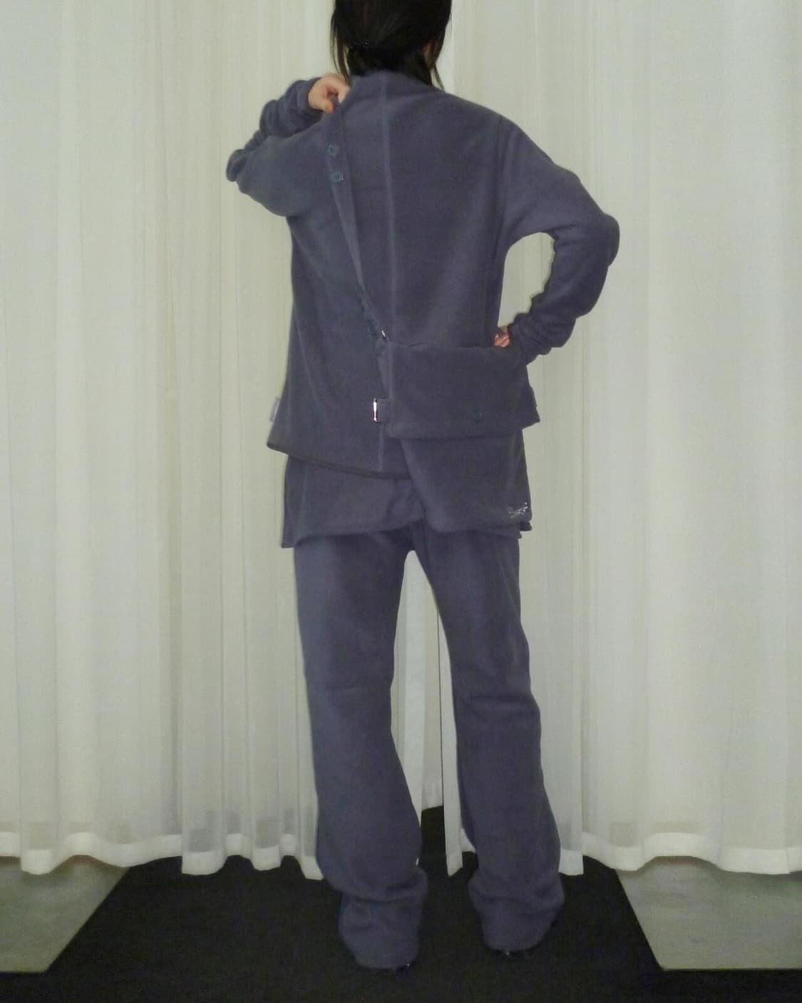 지초이컴포트 24-006 레이어드 팬츠 롱 슬리브 세트 상품이미지3