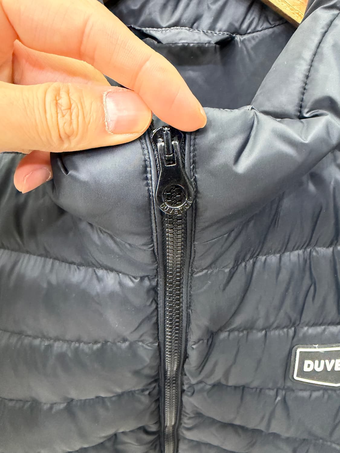 정품) 듀베티카 남성 블랙 포시 푸퍼 자켓 50 상품이미지4