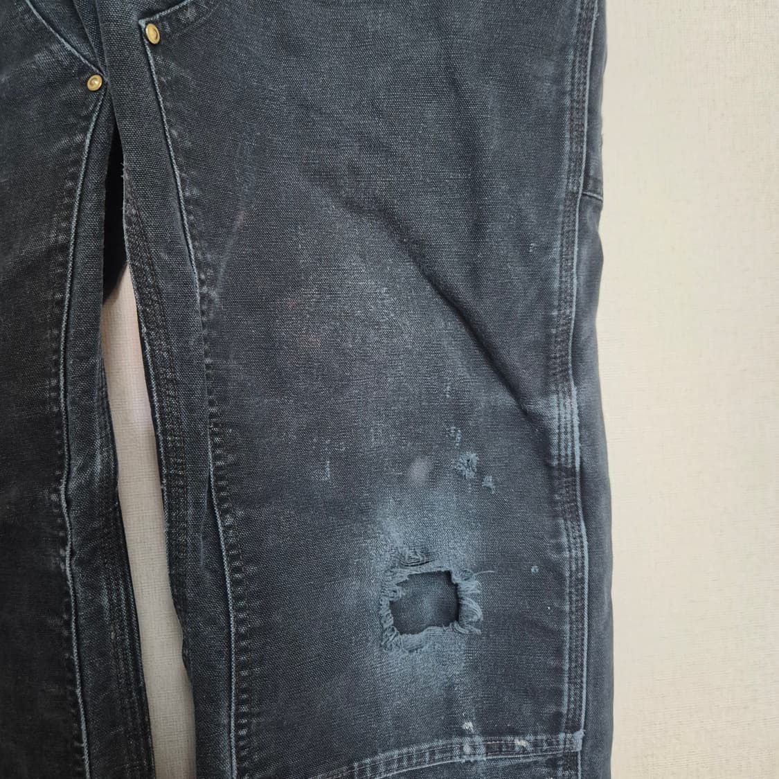 칼하트 더블니 블랙 38×30 상품이미지4