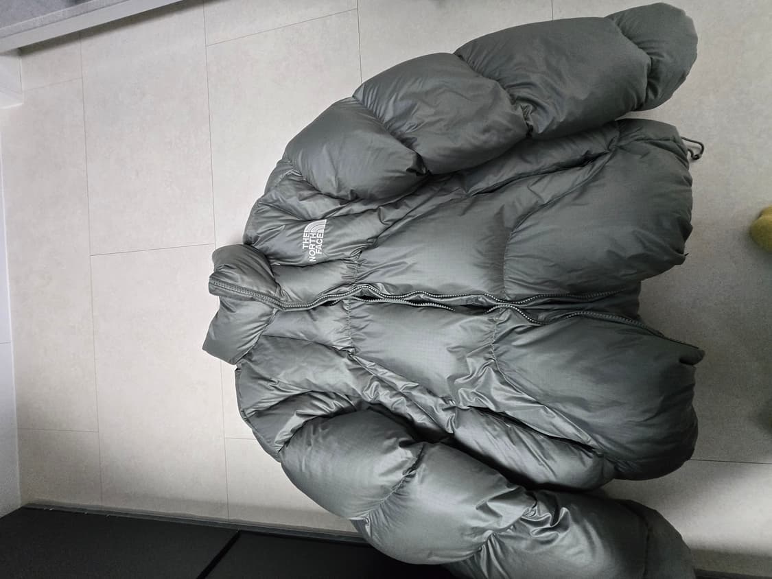 노스페이스 화이트라벨 RDS 웨이브 패딩 다운 카키/XL 상품이미지3