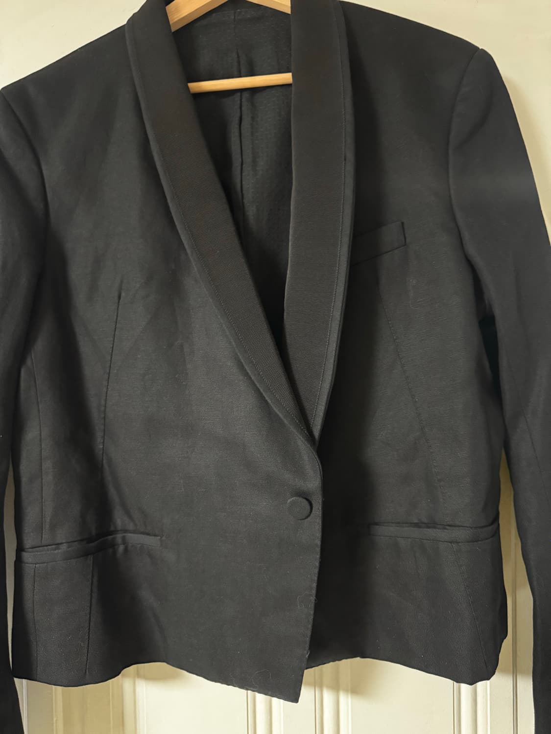 하이더 아커만 숄 칼라 크롭 자켛 상품이미지2