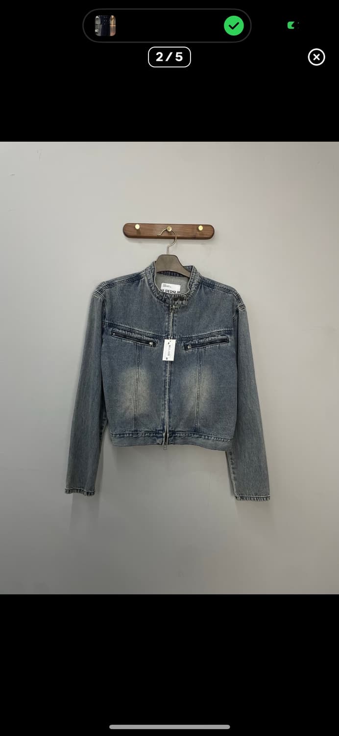 슈퍼서브 워싱 크롭 데님자켓 A3363 상품이미지2