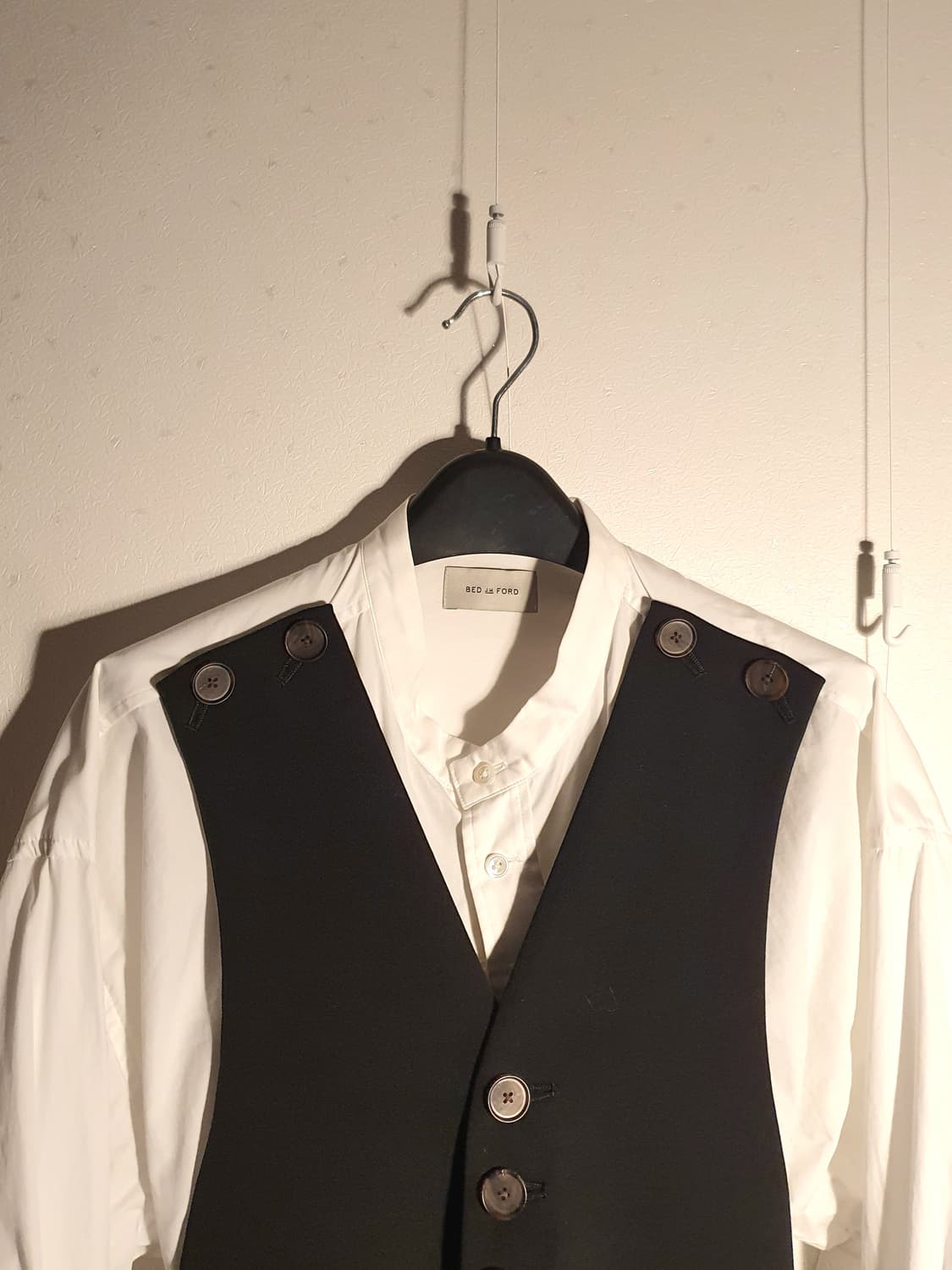 Bed jw Ford button vest shirt 상품이미지4