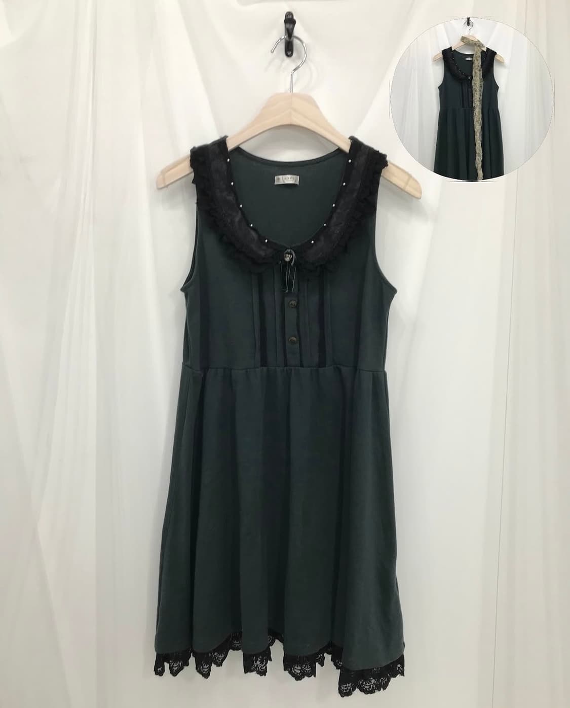˚꩜｡엑팜 딥그린 러블리 모리 set˚꩜｡ 상품이미지7