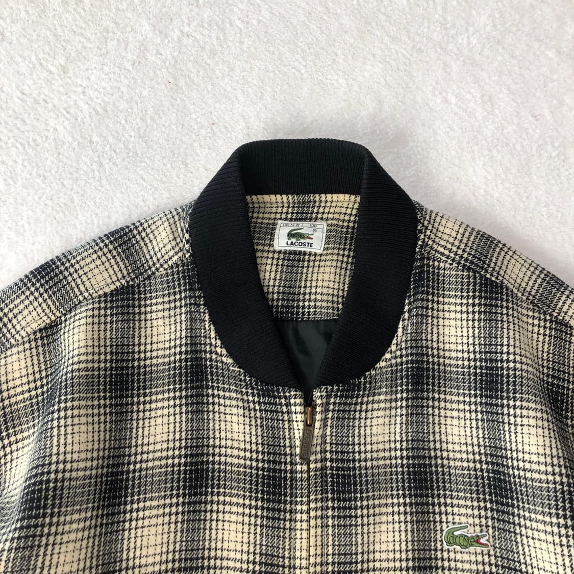 라코스테 체크 봄버 자켓  상품이미지4
