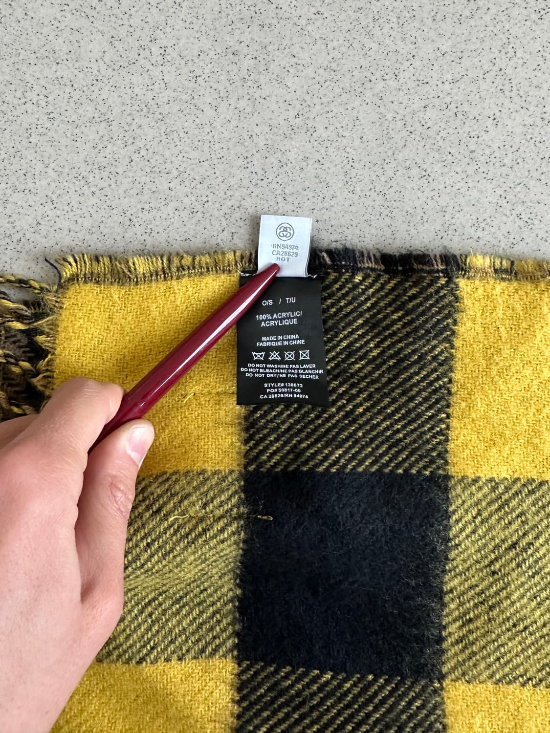 STUSSY 스투시 목도리 머플러 상품이미지5