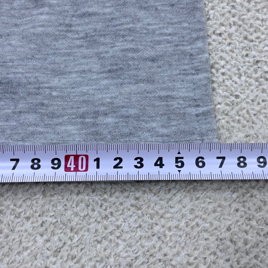 F 조이 회색 멜란지 롱 스커트 0415E 상품이미지8