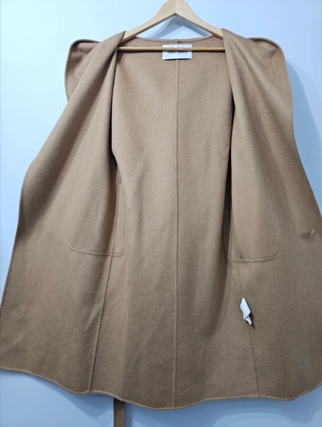 막스마라 후드 롱 코트 캐시미어 혼방 ~FREE 상품이미지5