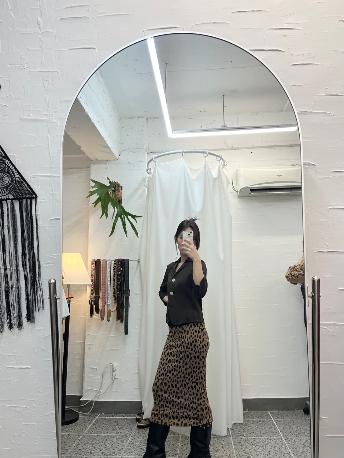 deep brown stitch jacket 상품이미지3