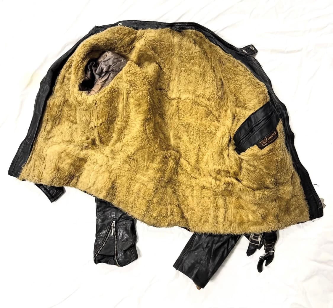 Harro - 70s 바이커 자켓 상품이미지5