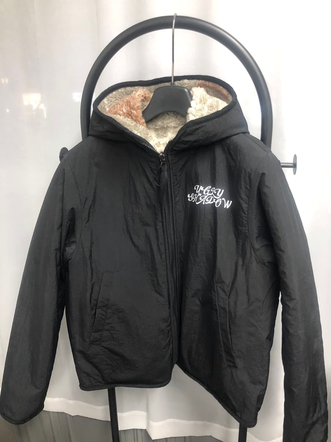 [새상품] 어글리쉐도우 리버시블 페이즐리 플리스 자켓 상품이미지5