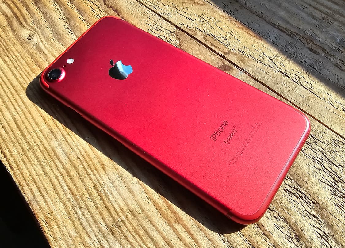 [순정정품] 아이폰7 128GB 무음카메라 배터리정품 레드 S급 상품이미지1