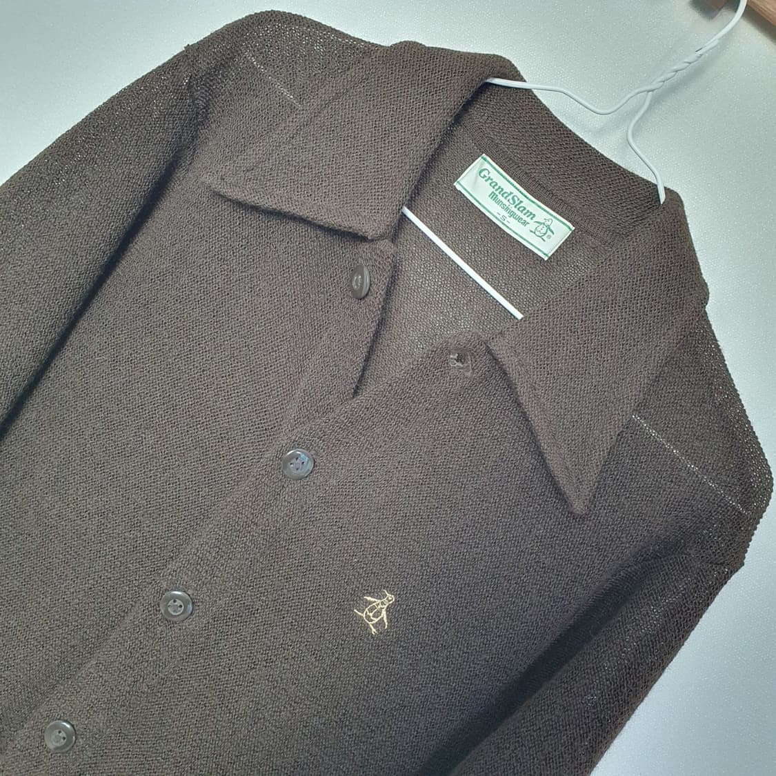 먼싱웨어 울 혼방 가디건 상품이미지2