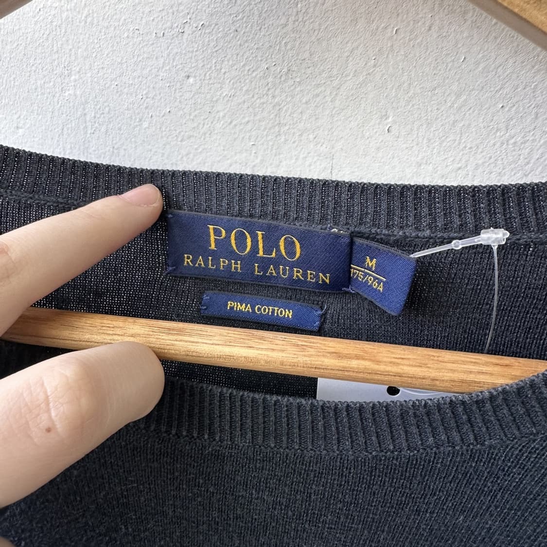 15730 - 폴로 랄프로렌 블랙 니트 (피마 코튼) 상품이미지3