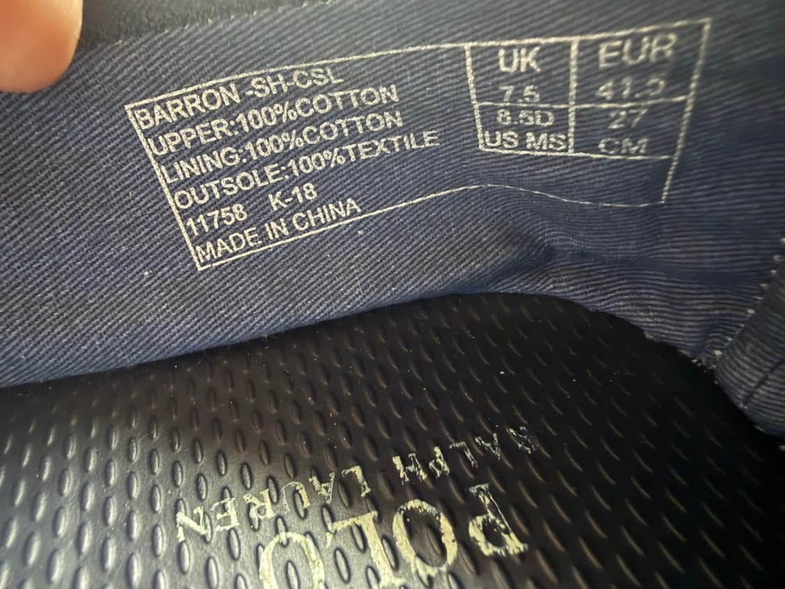 (A급) 랄프로렌 에스파드류 3피스 상품이미지3