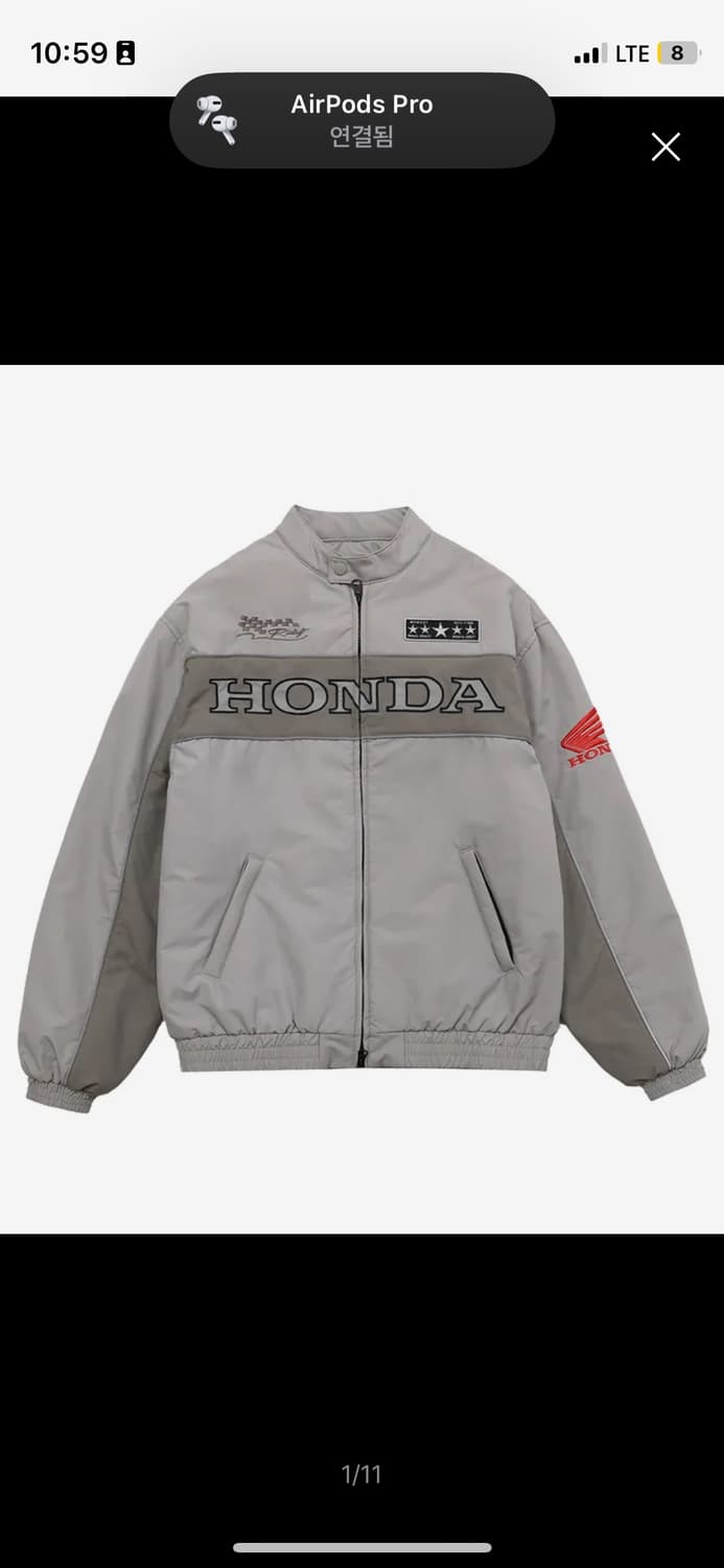 혼다 Motorcycle Jacket XL 실착 X 상품이미지1