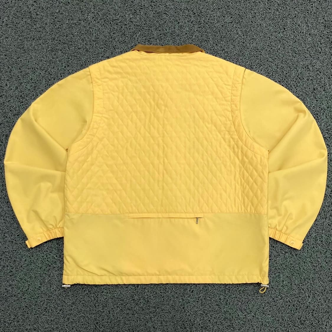 Balenciaga 스팰아웃 로고 옐로우 나일론 아노락 상품이미지2