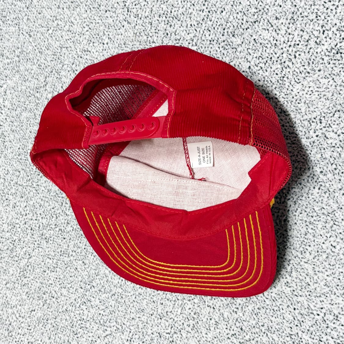 90s 빈티지 Pierce 메쉬 트럭커 캡 상품이미지4