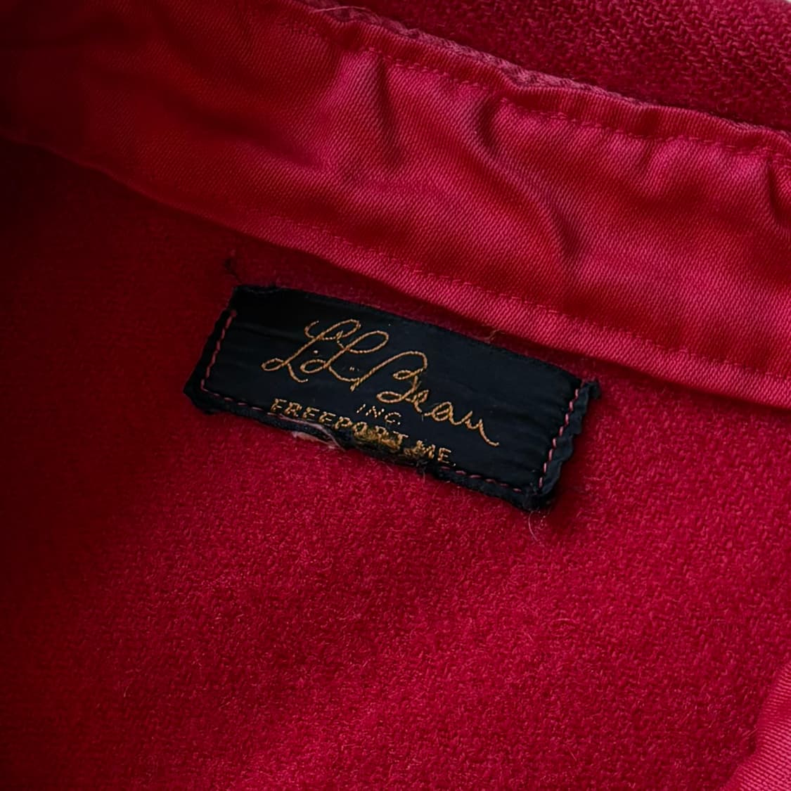 [100-103] 50s USA L.L.Bean 울 트윌 워크 셔츠  상품이미지3